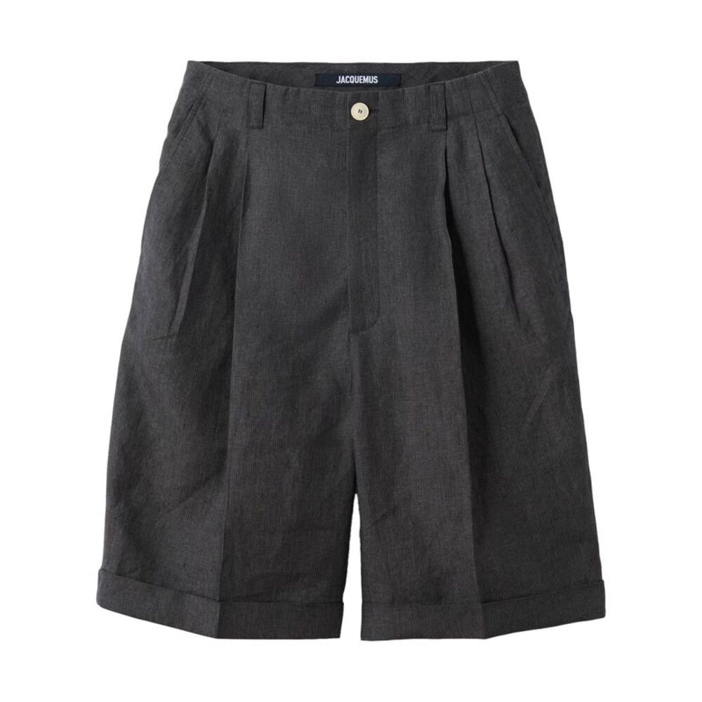 Jacquemus Men Le Short Pastro In Linen